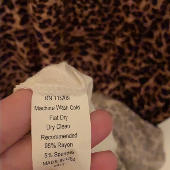 Velvet Torch Leopard dress - Picture 3 of 3